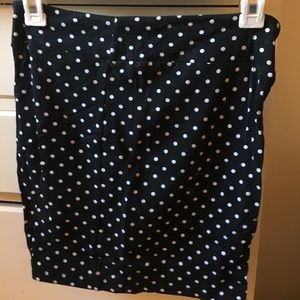 Polka dot skirt